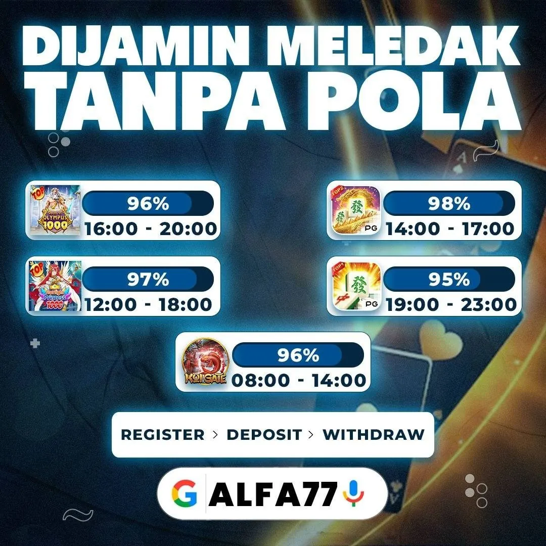 ALFA77 ⚡ Aplikasi Resmi | Daftar Sekarang