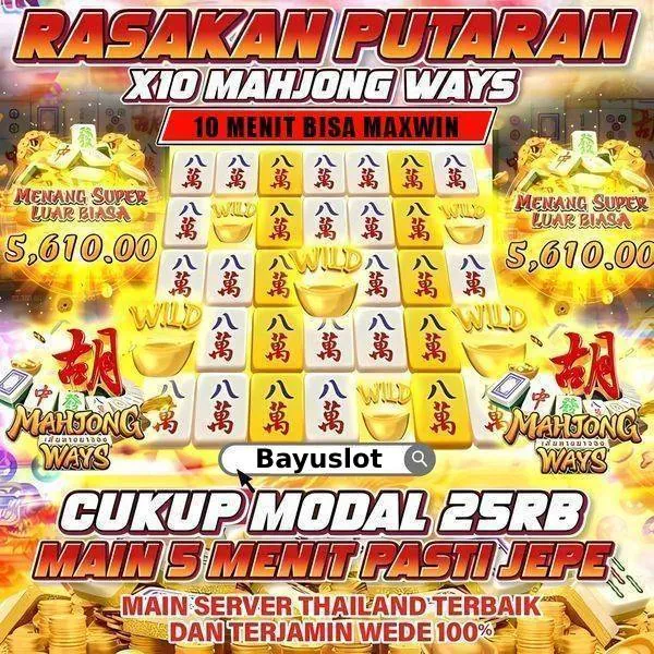 BAYUSLOT ⚡ Aplikasi Resmi | Daftar Sekarang