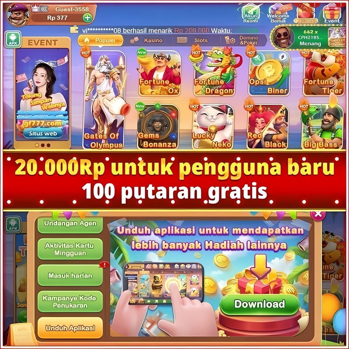 GF777 APK image for GF777 Unduh APK - Aplikasi Android Alat screenshot 3