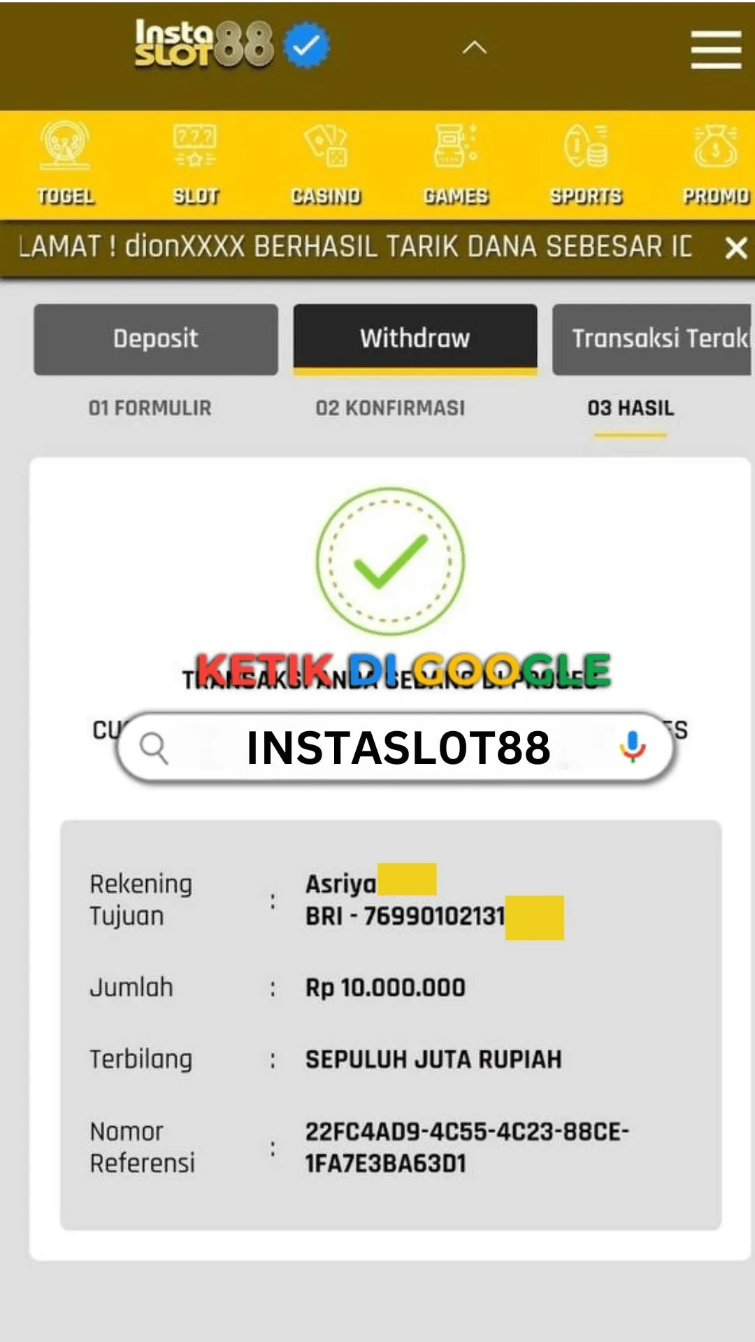INSTASLOT88 ⚡ Aplikasi Resmi | Daftar Sekarang