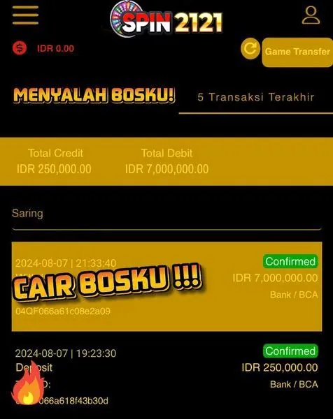 SPIN2121 ⚡ Aplikasi Resmi | Daftar Sekarang