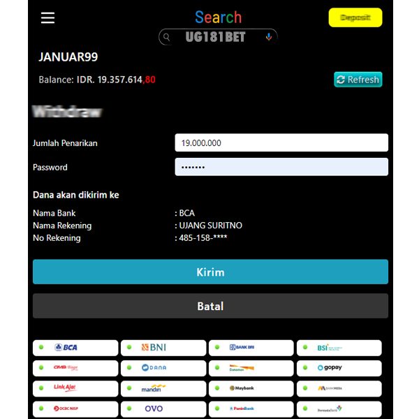 UG181BET APK image for UG181BET Unduh APK - Aplikasi Android Alat screenshot 3